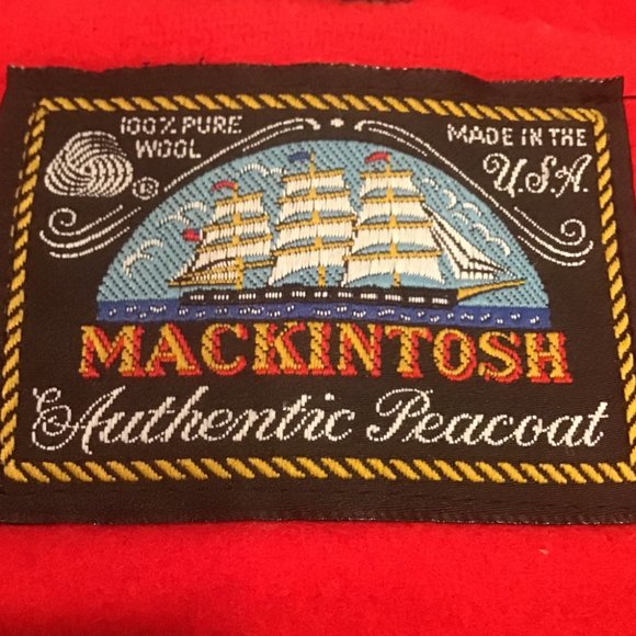 Vintage Authentic Mackintosh Wool Peacoat - Picture 4 of 7